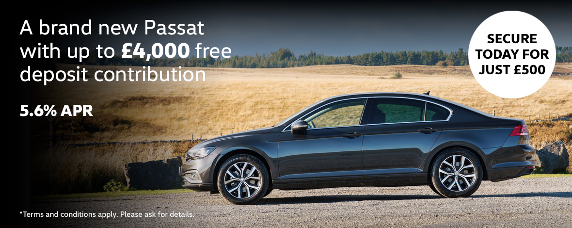 New Volkswagen Passat finance special offers